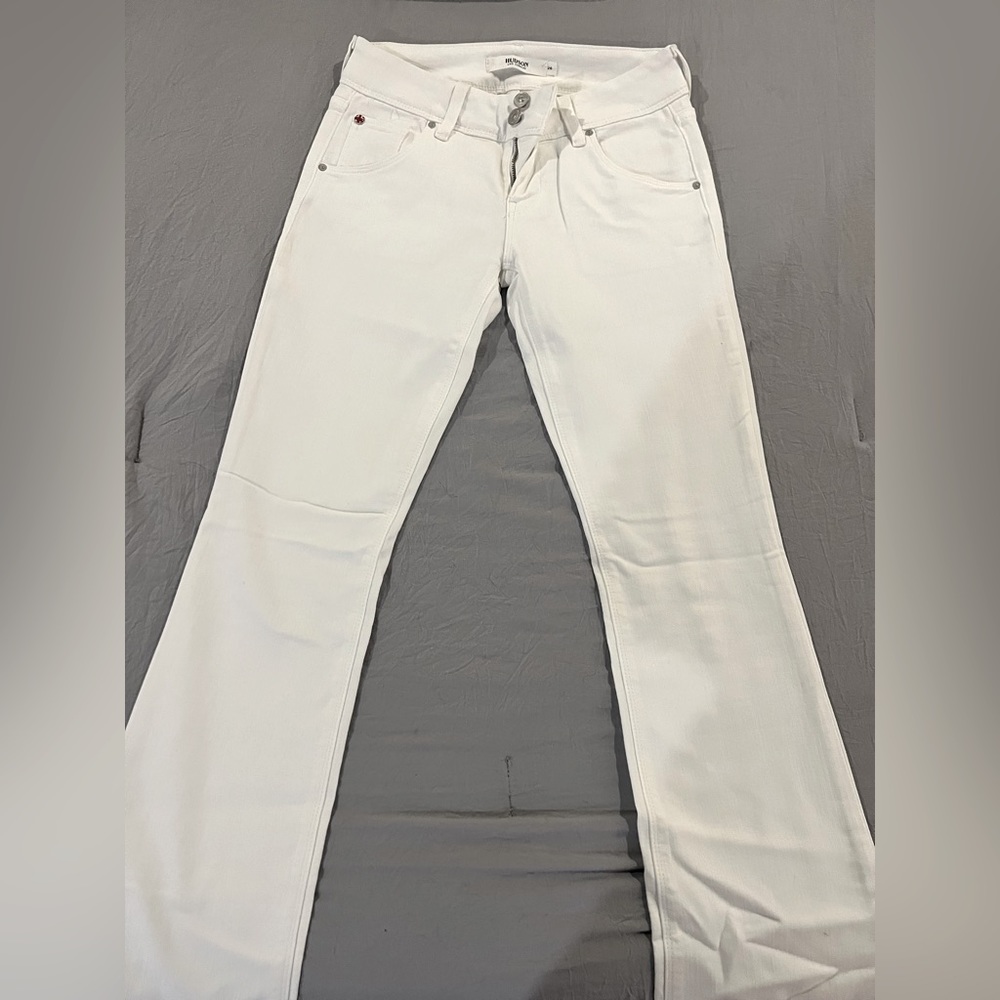Hudson White Jeans
